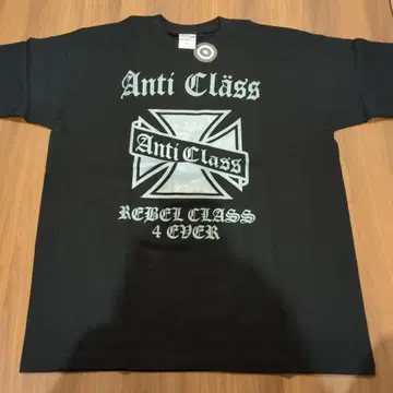 ANTI CLASS 티셔츠 미사용 새상품 블랙 L 사이즈