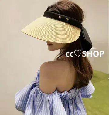 Bibiy. B. STAR SUN HAT 스트로우 햇 밀짚모자