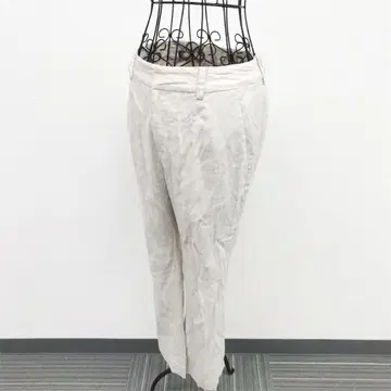 밴야드 스톰 팬츠 S 베이지 마 혼방 비침 심플 오피스 봄/여름