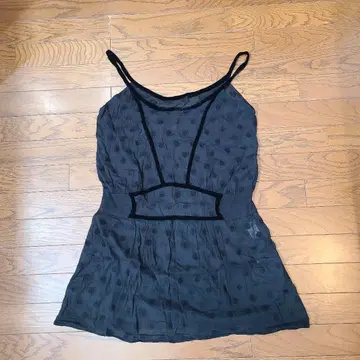 TSUMORI CHISATO 슬리브리스 탑 시스루