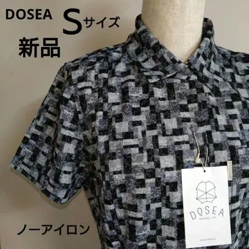DOSEA 카리유시 의류 S 사이즈 알로하 셔츠 오키나와 다리미 불필요