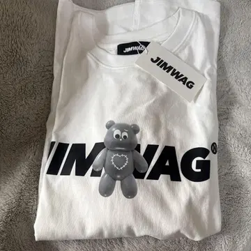 JIMWAG 2주년 티셔츠 화이트