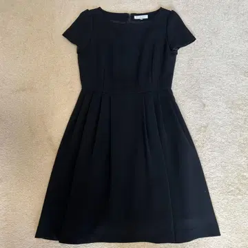 M-PREMIER COUTURE 엠프리미어 블랙 무릎 기장 원피스 38