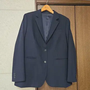 네이비 테일러드 자켓 2 버튼