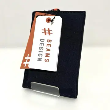 BEAMS DESIGN 빔즈 디자인 여권 케이스 네이비 미사용