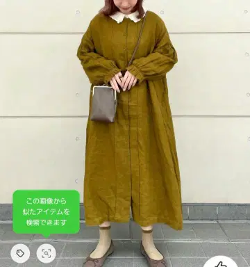 TSUHARU 린넨 기모 원피스