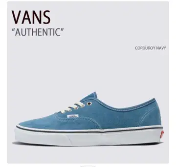 VANS AUTHENTIC 코듀로이 네이비
