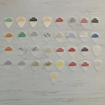 THE YELLOW MONKEY 장미색 모금 피크 33장 세트