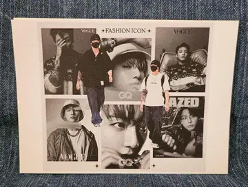 재고 2개. BTS 정국 메모장 20매 한국제 제작자