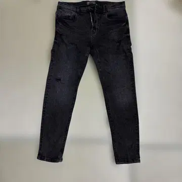 자라 맨 블랙 데님 42 32