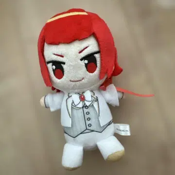이레이스 리우라 봉제 인형 수트풍 빨흰색 3주년