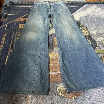 70s EDWIN 플레어 팬츠 빈티지 히피 SCOVILL