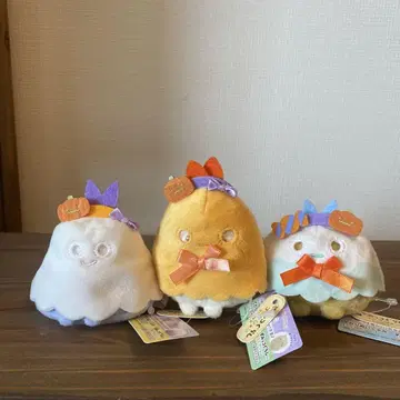 스미코구라시 봉제 인형 할로윈. 산, 고양이, 아지후라이의 꼬리.
