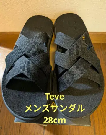 Teva 크로스 스트랩 샌들 사이즈 10 28cm