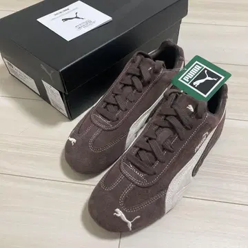 푸마 스피도 캣 TTF 스니커즈 24.5cm 다크 브라운