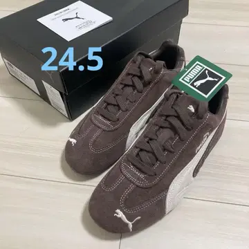 푸마 스피도 캣 TTF 스니커즈 24.5cm 다크 브라운