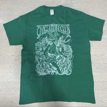 Chaos Fishing Club 티셔츠 그린 L 사이즈