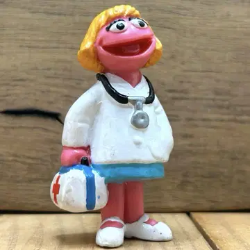 세서미 플레이리 돈 꽤 희귀한 빈티지 피규어 매우 귀중한 초레어!