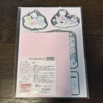 산리오 아크릴 스탠드. 특전권 3장