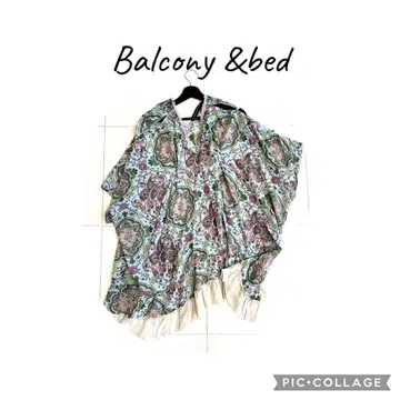 Balcony & bed 레이스가 달린 귀여운 튜닉