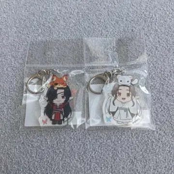 천관사복 2 아크릴 키링 하나조노 샤렌 (미니 캐릭터) 2개 세트