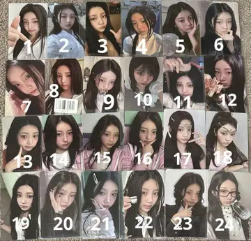 illit 원희 트레이딩 카드 묶음 판매