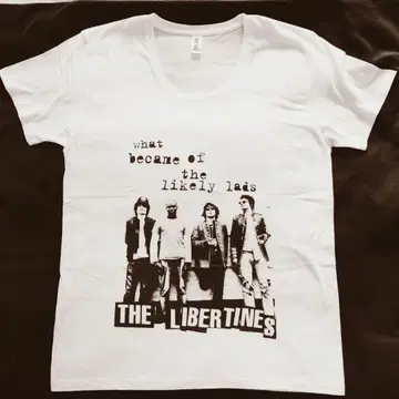 THE LIBERTINES 슬림 핏 티셔츠 새상품 리버티