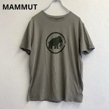 MAMMUT 마무트 카키 티셔츠 XL 아웃도어