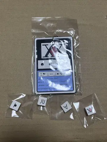 헌터헌터 POPUP 마루이 헌터 라이선스 키링 키루아