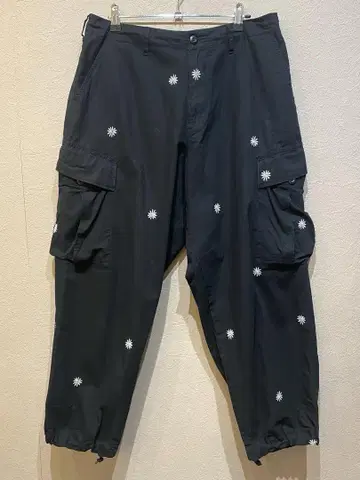 HINSON 6POCKET 플라워 자수 밀리터리 PANTS S 사이즈