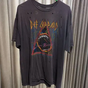 DEF LEPPARD 디플레파드 티셔츠 밴딩 티셔츠