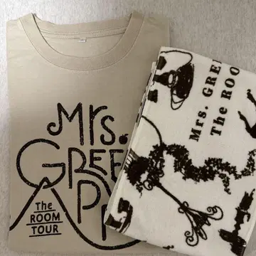 Mrs. GRREN APPLE THE Room Tour 티셔츠 & 타월