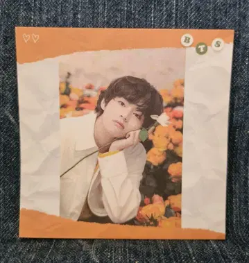재고 2개. BTS 테테 메모장 20매 한국제 제작자 태현