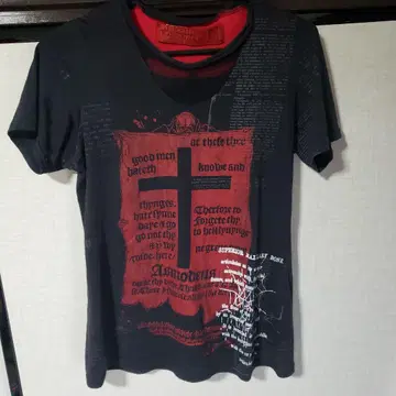 H.ANARCHYISM for PLUS 티셔츠 락 고딕
