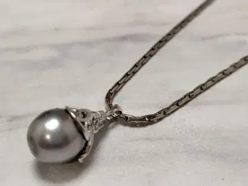 천연 남양 검은 나비 검은 나비 진주 펜던트 목걸이 액세서리