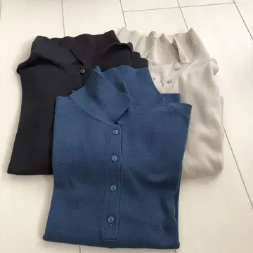 무인양품 폴로 셔츠 3장 새상품급 XL