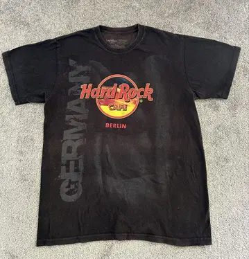 Hard Rock Cafe 티셔츠 M 블랙 베를린