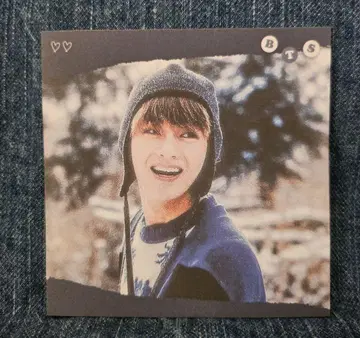 재고 2개. BTS 테테 메모장 20매 한국제 제작자 태현