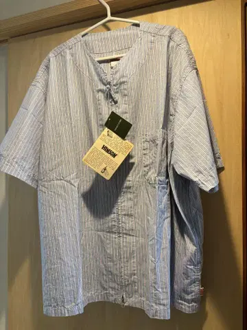 미사용 새상품 프릭스 스토어 힌슨 L 사이즈 오버 사이즈 더블 지퍼