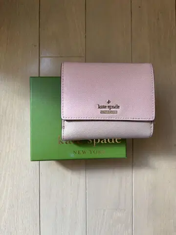 kate spade 접이식 지갑 핑크