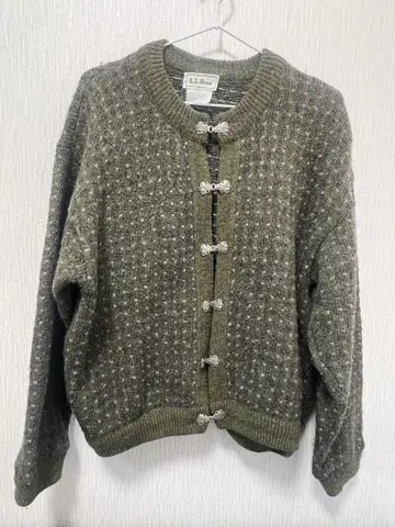 레어 80s LLBean 가디건 빈티지 노르웨이산 바즈 아이