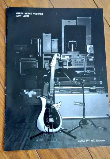 (레어) 히라사와 신 팬클럽 뉴스레터 GREEN NERVE Vol.8