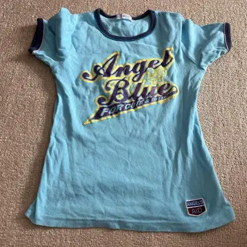 Angel Blue 엔젤 블루 스카이블루 반팔 티셔츠