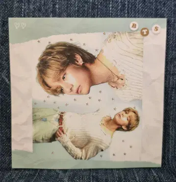 재고 2개. BTS 테테 메모장 20매 한국제 제작자 태현