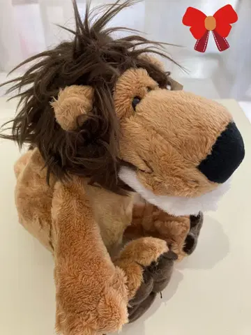 사자 봉제 인형 약 25cm