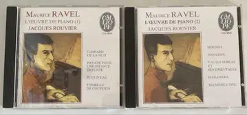 라벨 피아노 전곡집 잭 루비에 2CD (레어 음반)