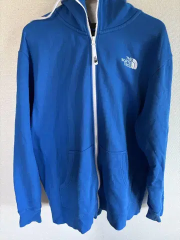 THE NORTH FACE 풀 집업 후드티 XL 파랑