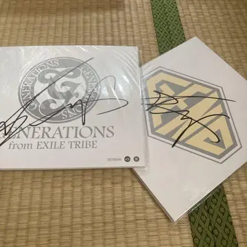 GENERATIONS from EXILE TRIBE 사인 색지