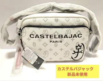 최종 가격 인하 미사용 새상품 택 CASTELBAJAC 숄더백 화이트