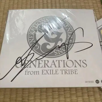 GENERATIONS from EXILE TRIBE 사인 색지
